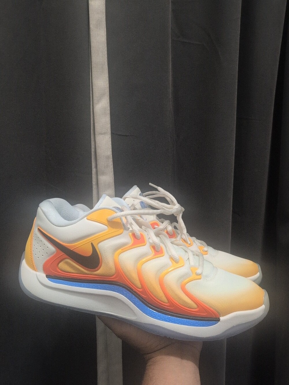Nike KD 17 Sunrise Men's - FJ9487-700 Size 10